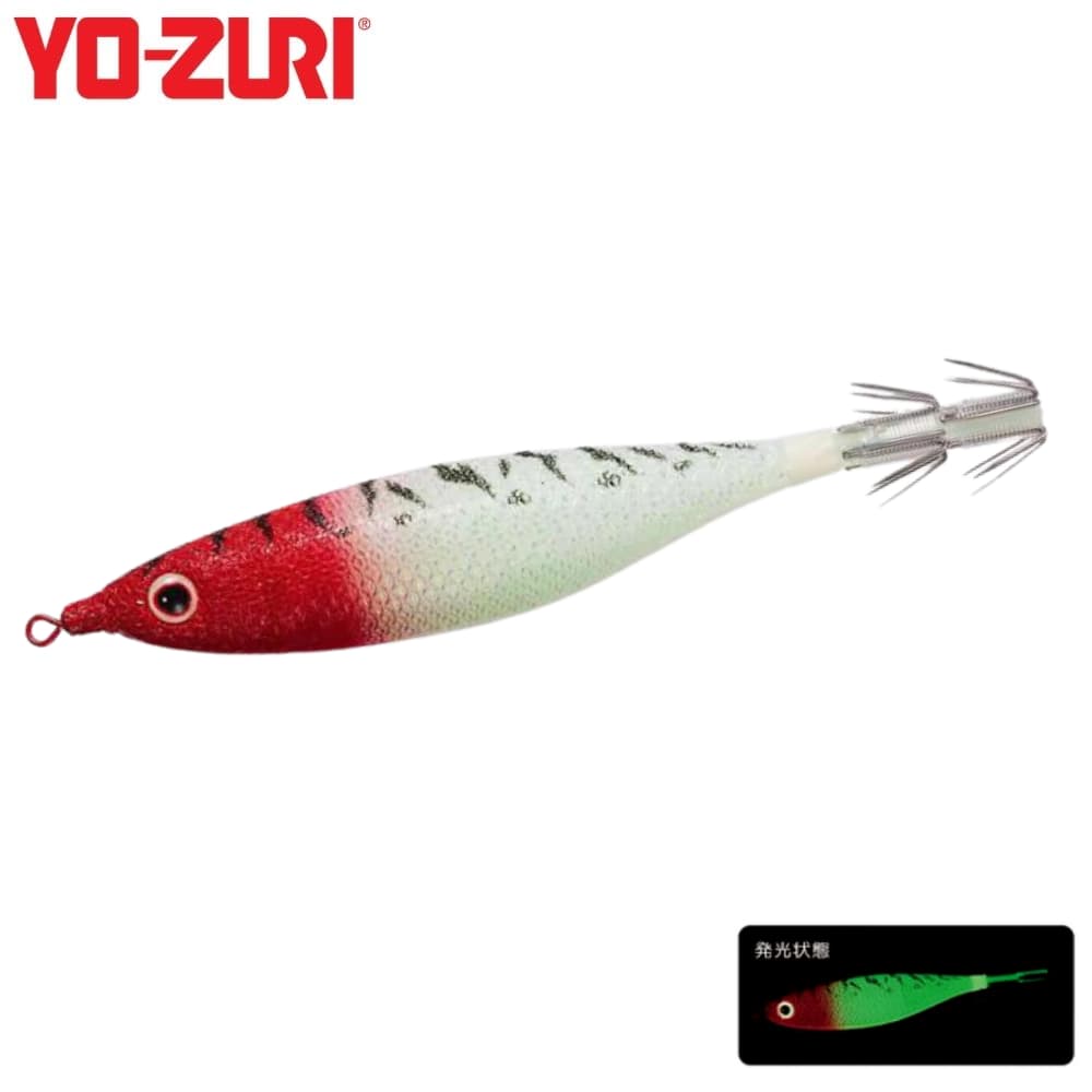 YO-ZURI Squid Fishing Luminous Body Squid Jig Lure ULTRA CLOTH C.W. 80mm SS/RH