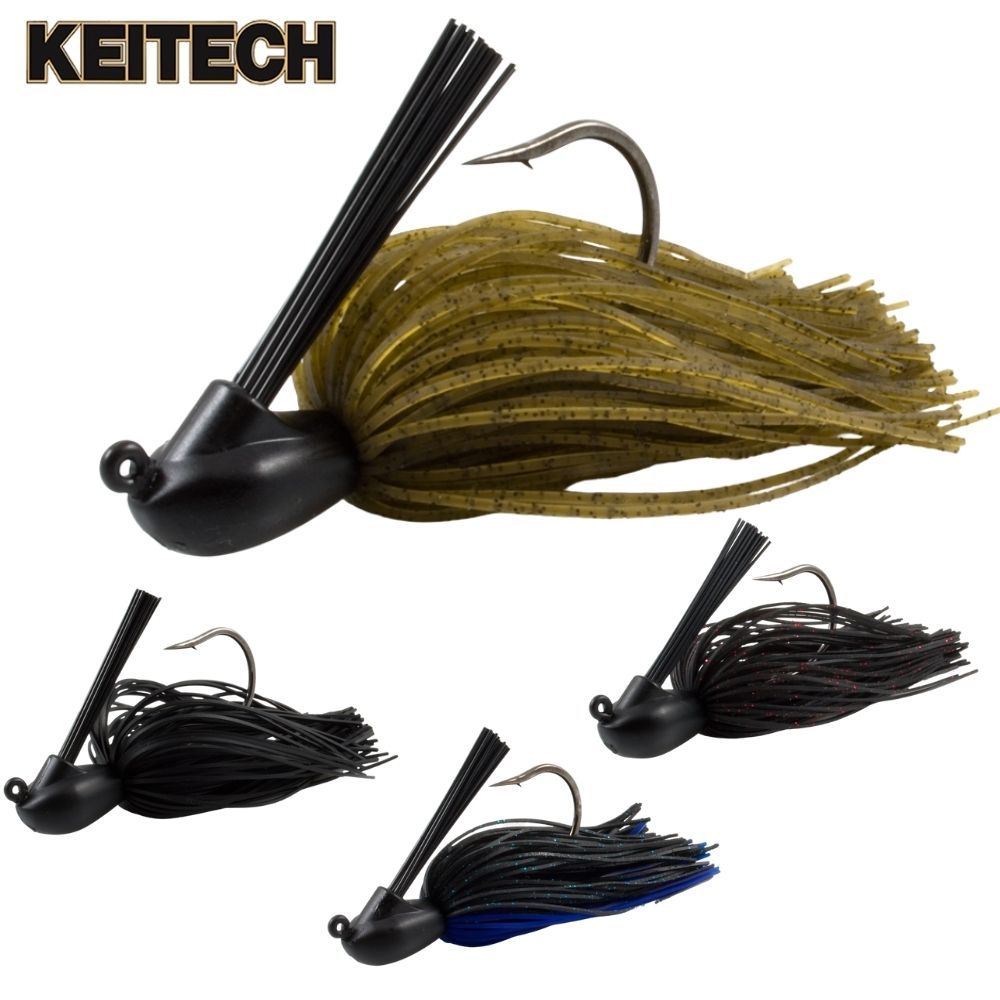 KEITECH Tungsten Rubber Casting Jig Model-I 5/16oz (9g)