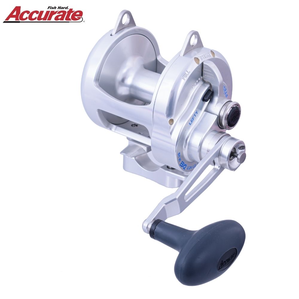 ACCURATE Conventional Twin Drag 2-Speed Lefthanded Reel BOSS XTREME  BX2-30L-S