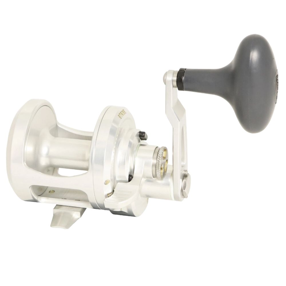 ACCURATE Single Speed Baitcasting Righthanded Reel BOSS FURY FX-400X Silver - Image 3
