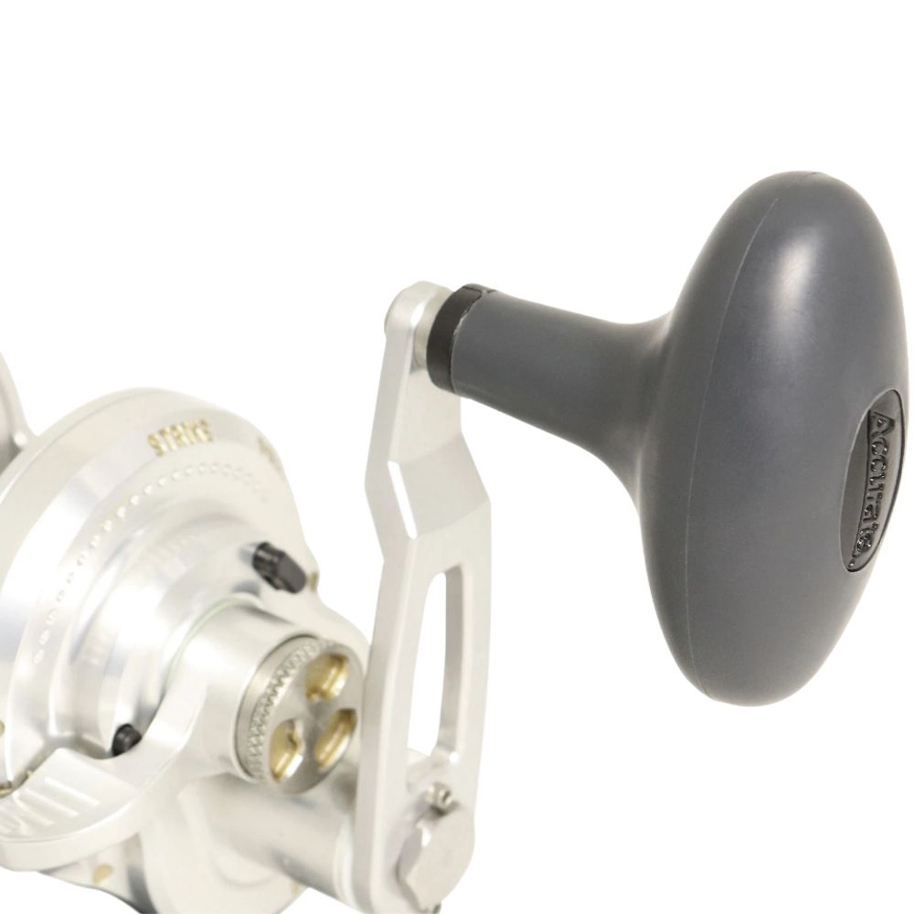 ACCURATE Single Speed Baitcasting Righthanded Reel BOSS FURY FX-400X Silver - Image 4