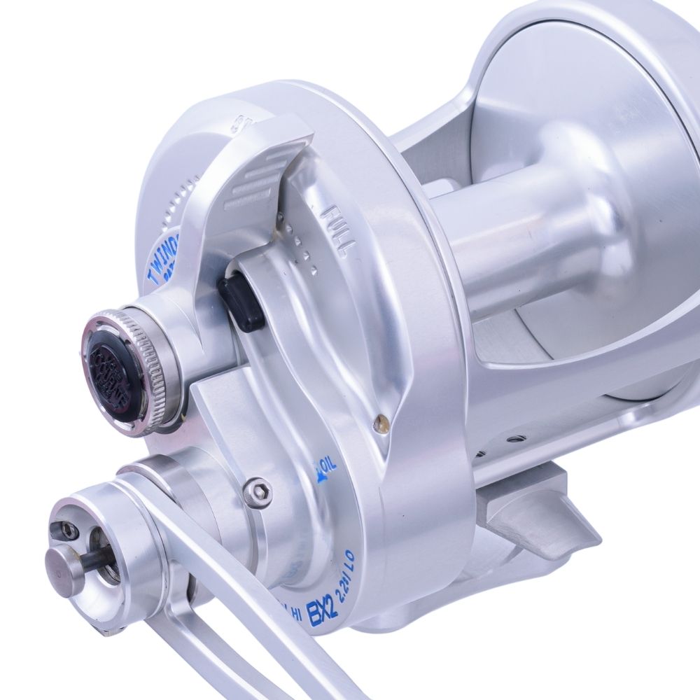 ACCURATE Conventional Twin Drag 2-Speed Righthanded Reel BOSS XTREME BX2-600W-S - Image 2