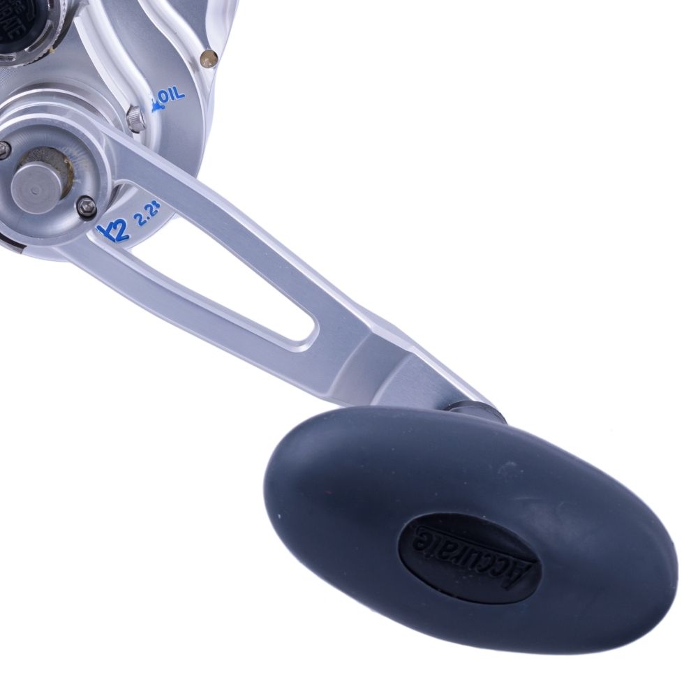 ACCURATE Conventional Twin Drag 2-Speed Righthanded Reel BOSS XTREME BX2-600W-S - Image 5