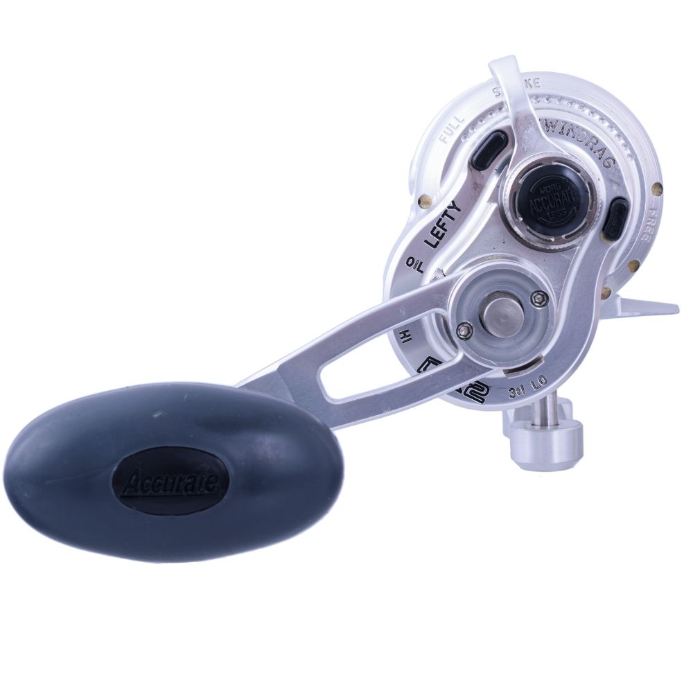 ACCURATE Twin Drag 2-Speed Lefthanded Reel BOSS DAUNTLESS DX2-400-L-S - Image 5