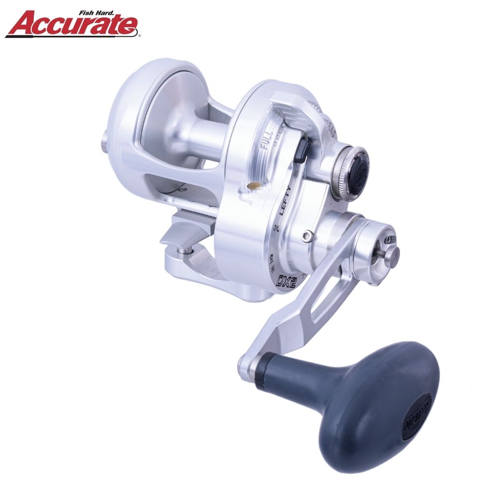 ACCURATE Twin Drag 2-Speed Lefthanded Reel BOSS DAUNTLESS DX2-400-L-S