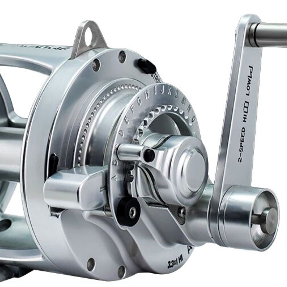 ACCURATE Offshore Fishing Two-Speed Coventional Reel PLATINUM TWIN DRAG ATD-50W - Image 3