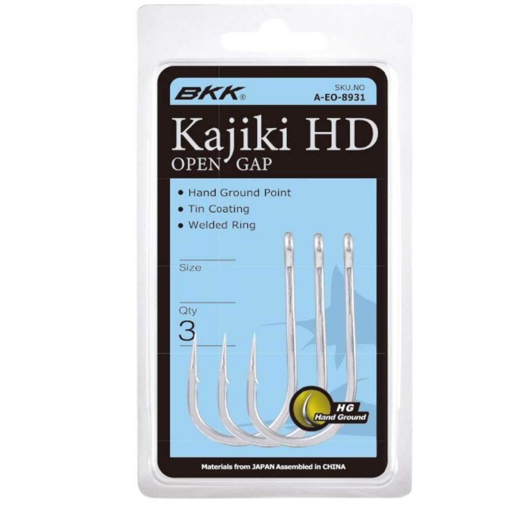 BKK Saltwater Heavy Duty Trolling Hook KAJIKI-HD OPEN GAP - Image 3