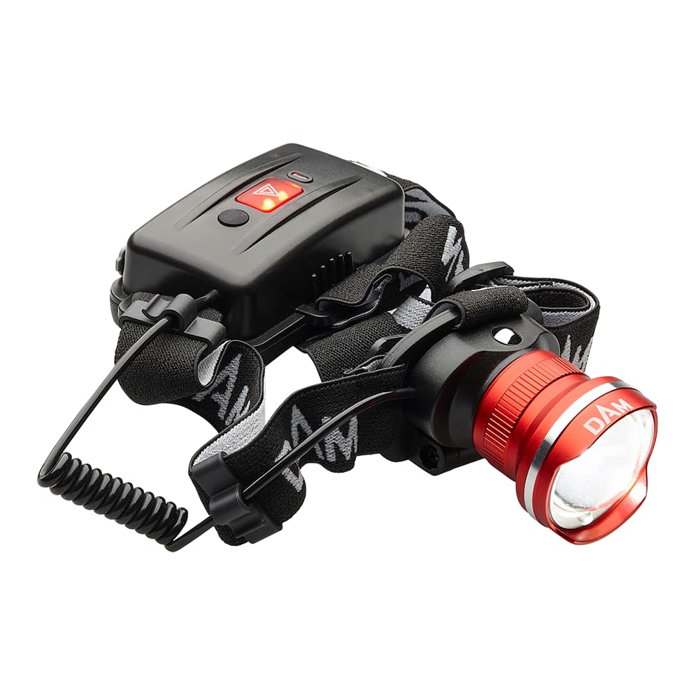 DAM Rechargeable Water Resistant Headlamp SANDMAN 600 Lumens