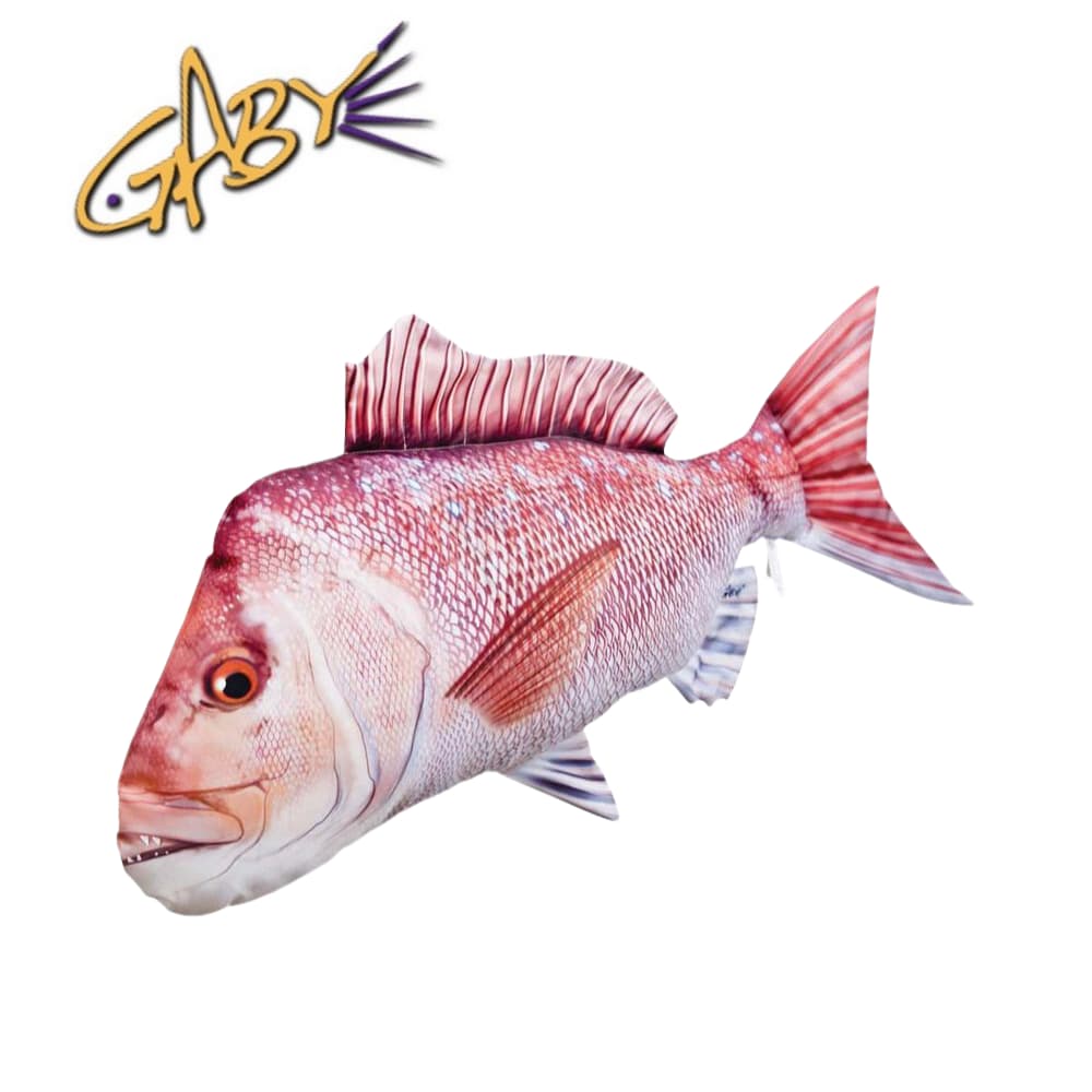 Gaby Fish Pillow, Decoration and Toy SNAPPER 102cm