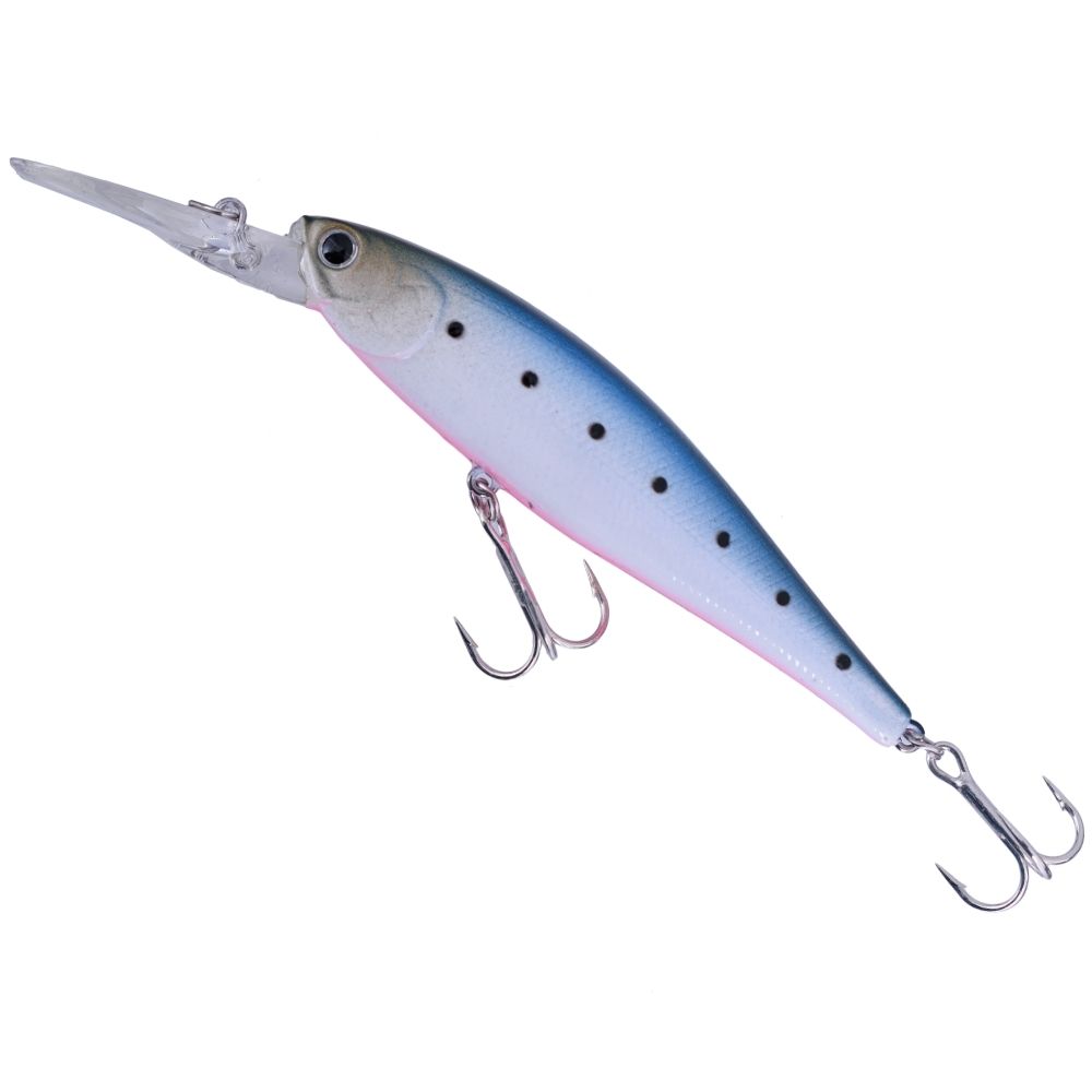 LUCKY CRAFT Saltwater Sinking Jerkbait Lure SW POINTER 100DD Super Glow Cherry Dine - Image 2