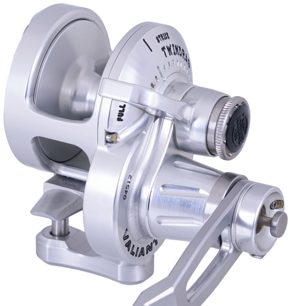 ACCURATE Two-Speed Twin Drag Lefthanded Reel BOSS VALIANT BV2-300CL - Image 2