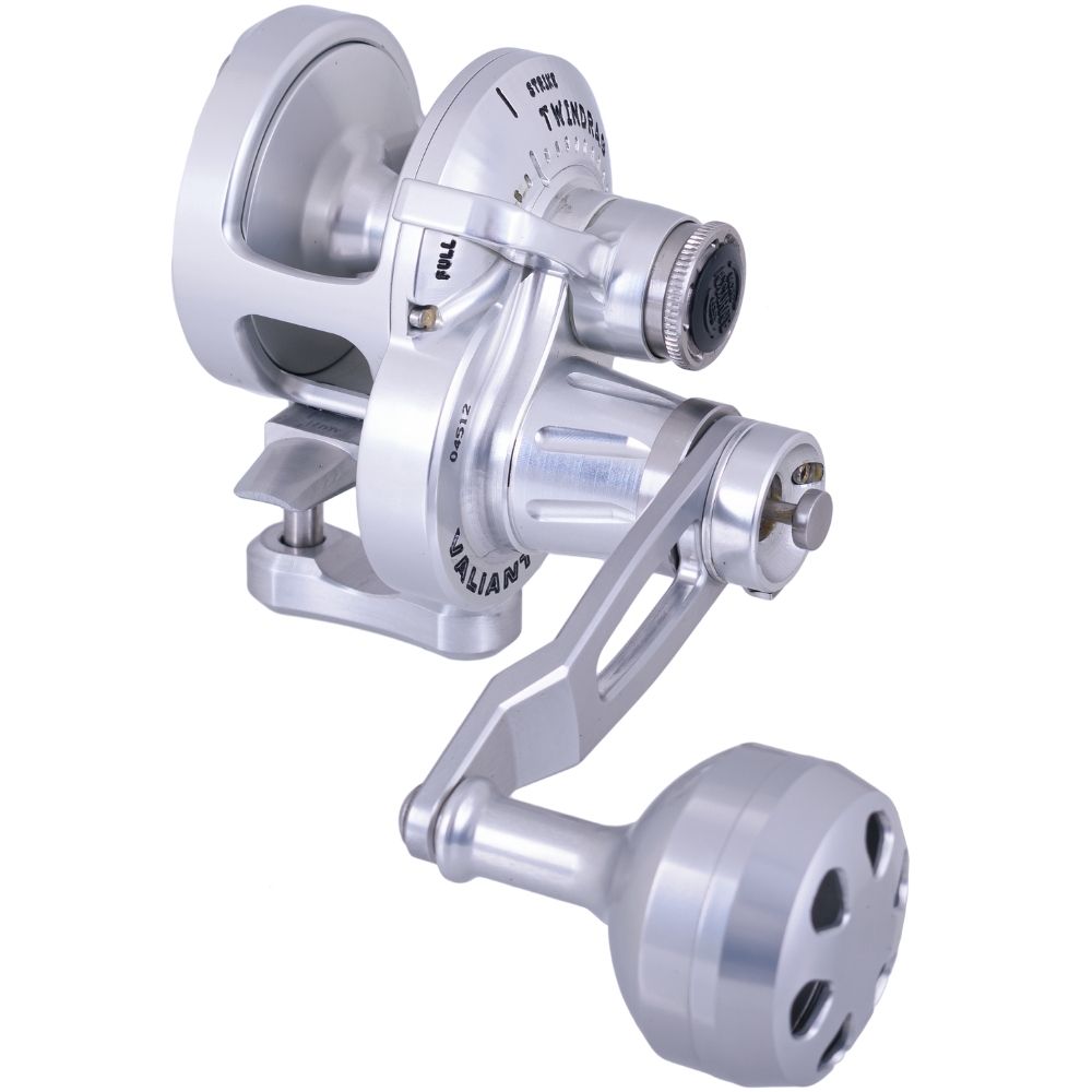 ACCURATE Two-Speed Twin Drag Lefthanded Reel BOSS VALIANT BV2-300CL - Image 4