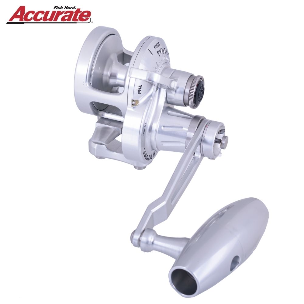 ACCURATE Two-Speed Lefthanded Slow Pitch Jigging Reel BOSS VALIANT BV2-300L-SPJ