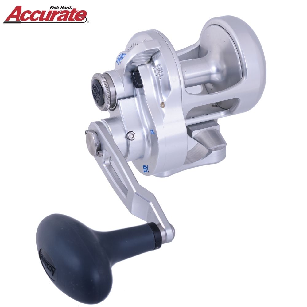 ACCURATE Saltwater Fishing Twin-Drag Righthanded Reel BOSS Xtreme BX-400X