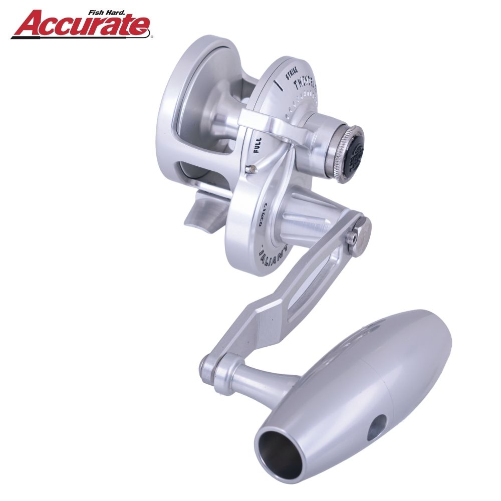ACCURATE Twin Drag Lefthanded Slow Pitch Jigging Reel BOSS VALIANT BV-300L-SPJ
