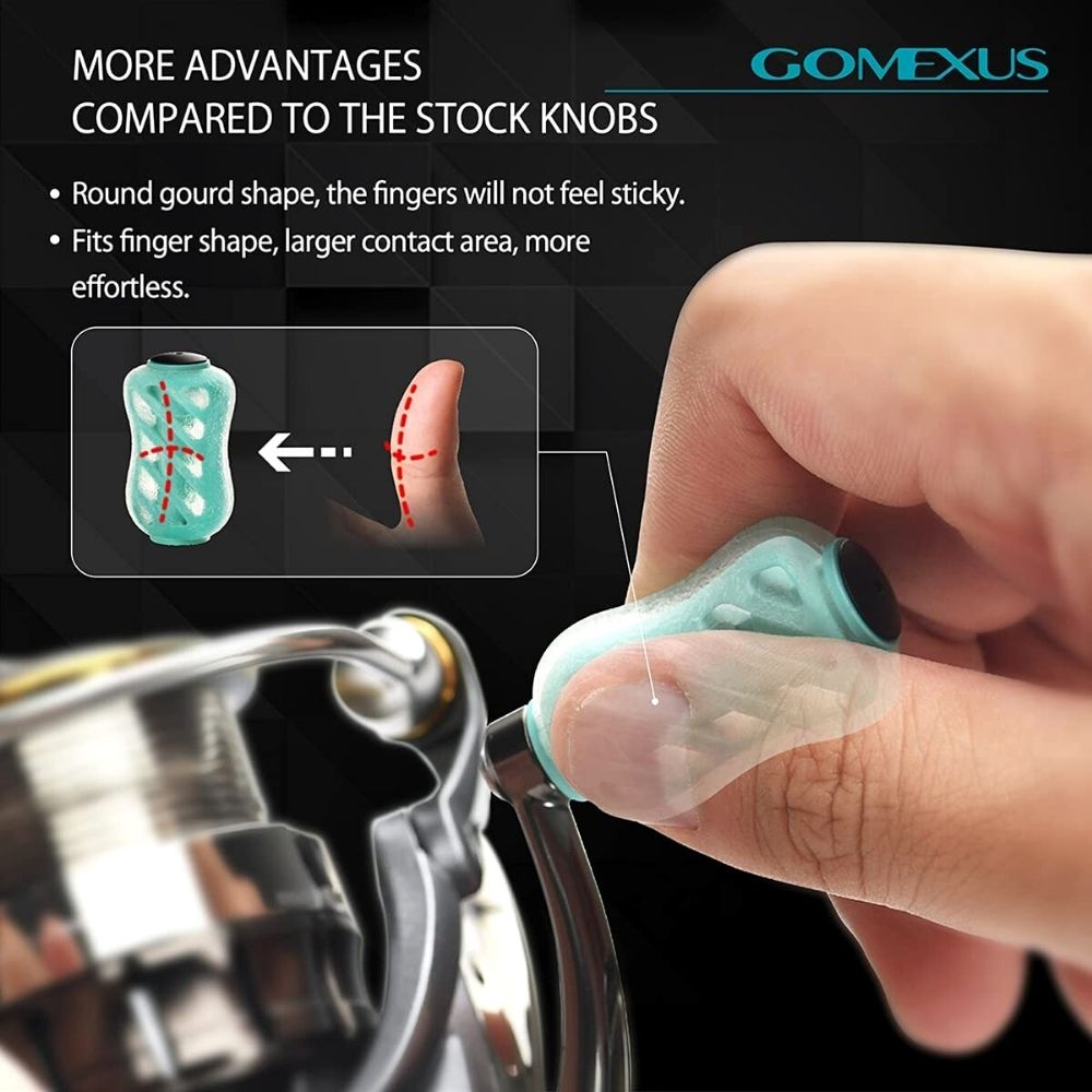 GOMEXUS Fishing Reel Lightweight Transparent Knob FINESSE TOUCH S20 - Image 6