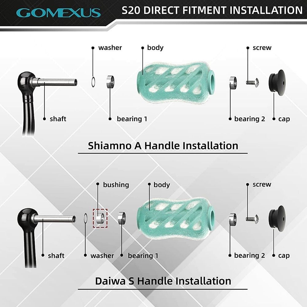 GOMEXUS Fishing Reel Lightweight Transparent Knob FINESSE TOUCH S20 - Image 8