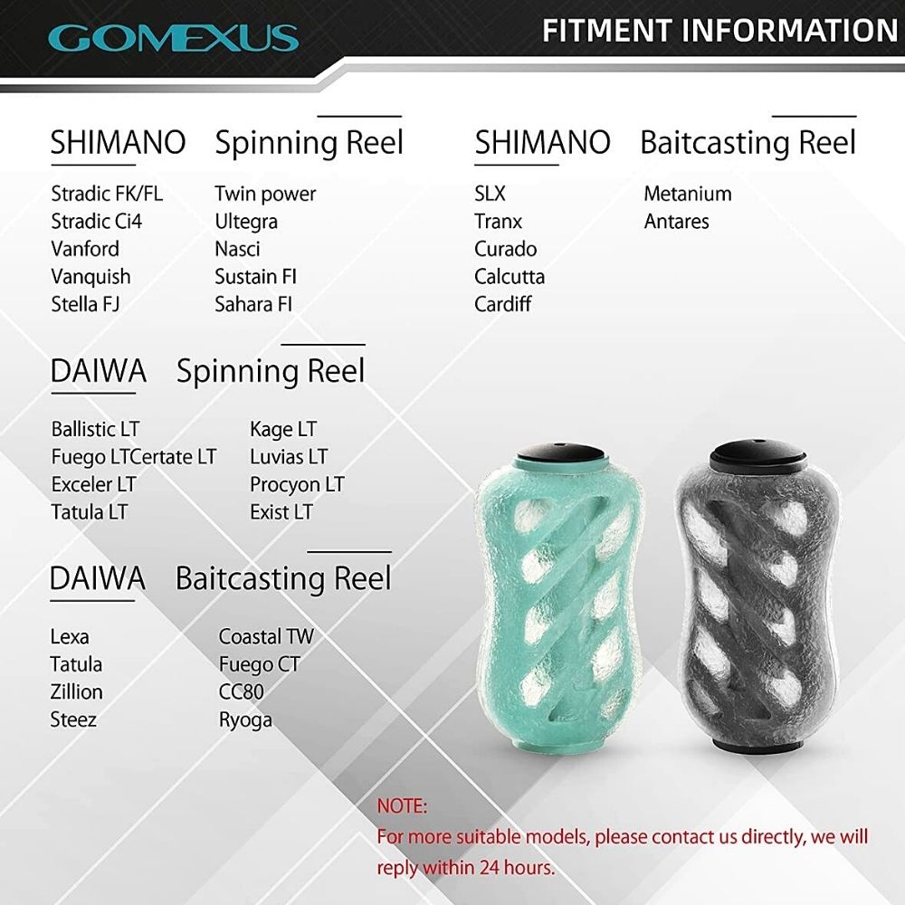 GOMEXUS Fishing Reel Lightweight Transparent Knob FINESSE TOUCH S20 - Image 9