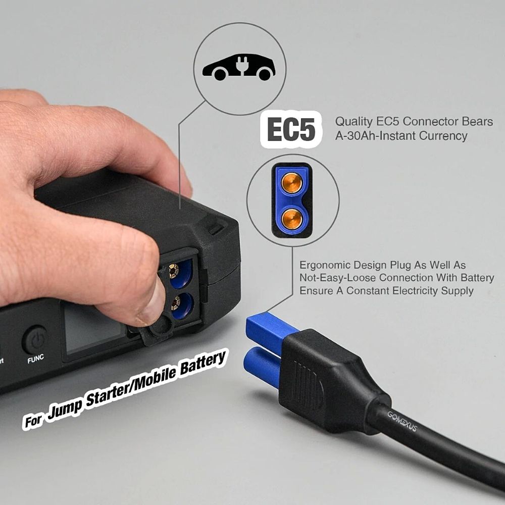 GOMEXUS Electric Reel’s Power Cord GC270-EC5/2.7m - Image 4