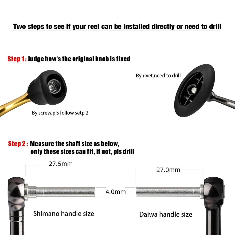 GOMEXUS Fishing Reel Round Shape Handle Power Knob CORK CA38 - Image 2