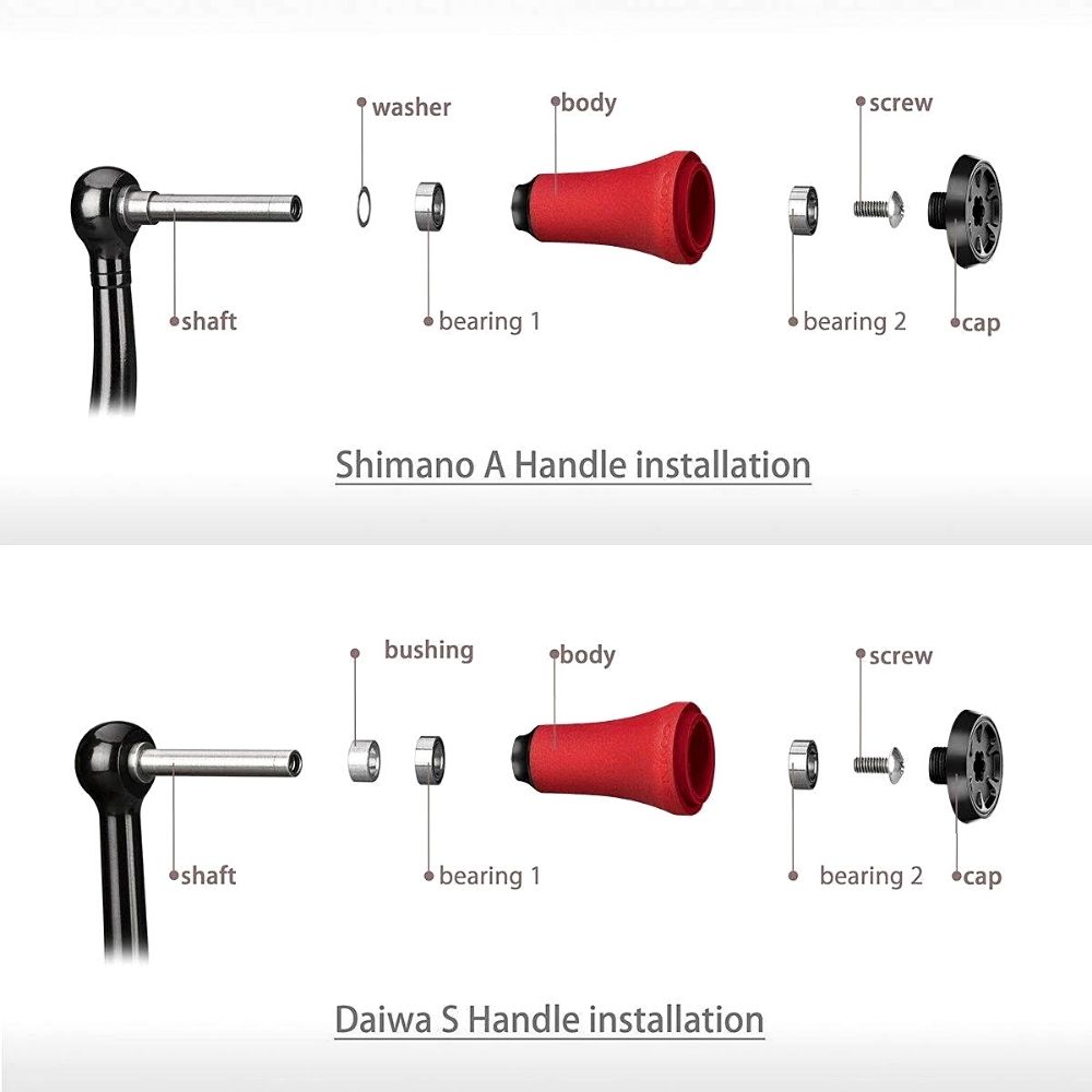 GOMEXUS Fishing Reel Custom Part TPE Rubber Power Knob MINI TOUCH TA20 - Image 6