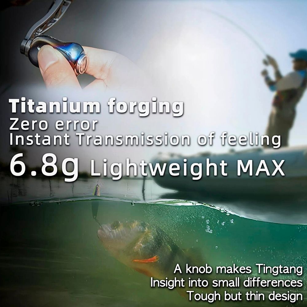 GOMEXUS Fishing Reel Handle Power Titanium Knob GALAXY T22 - Image 11