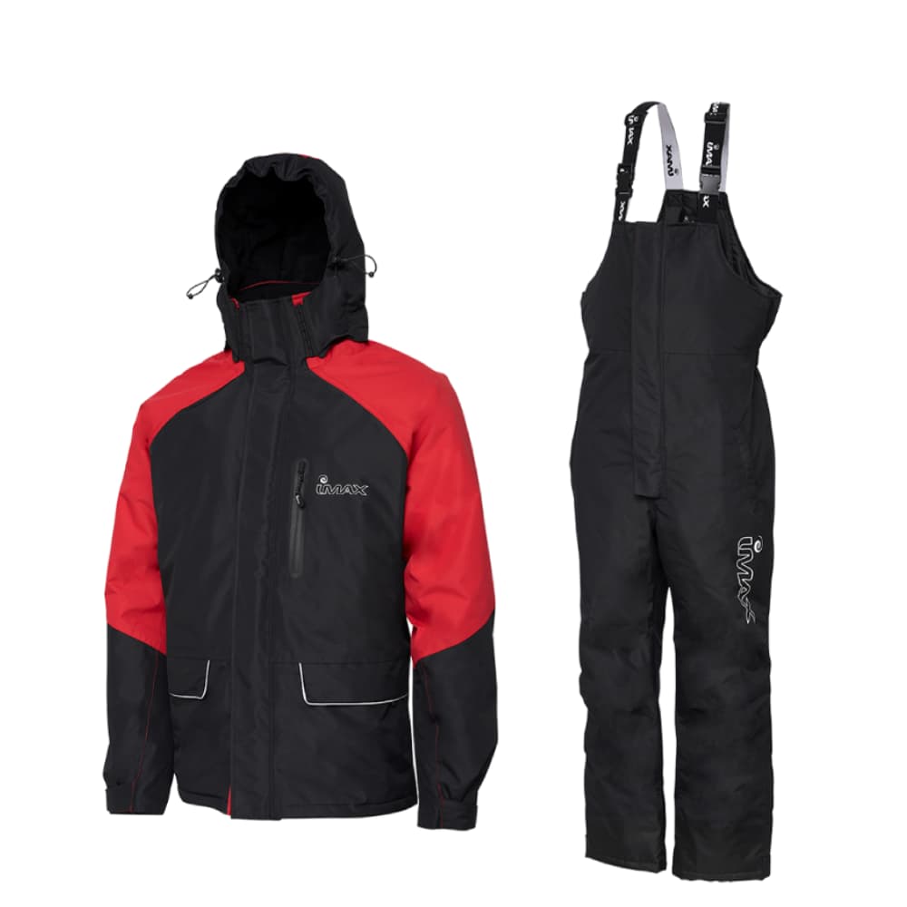 IMAX Two Piece Lightweight All-round Thermo Suit INTENZE FIERY RED/INK - Image 2