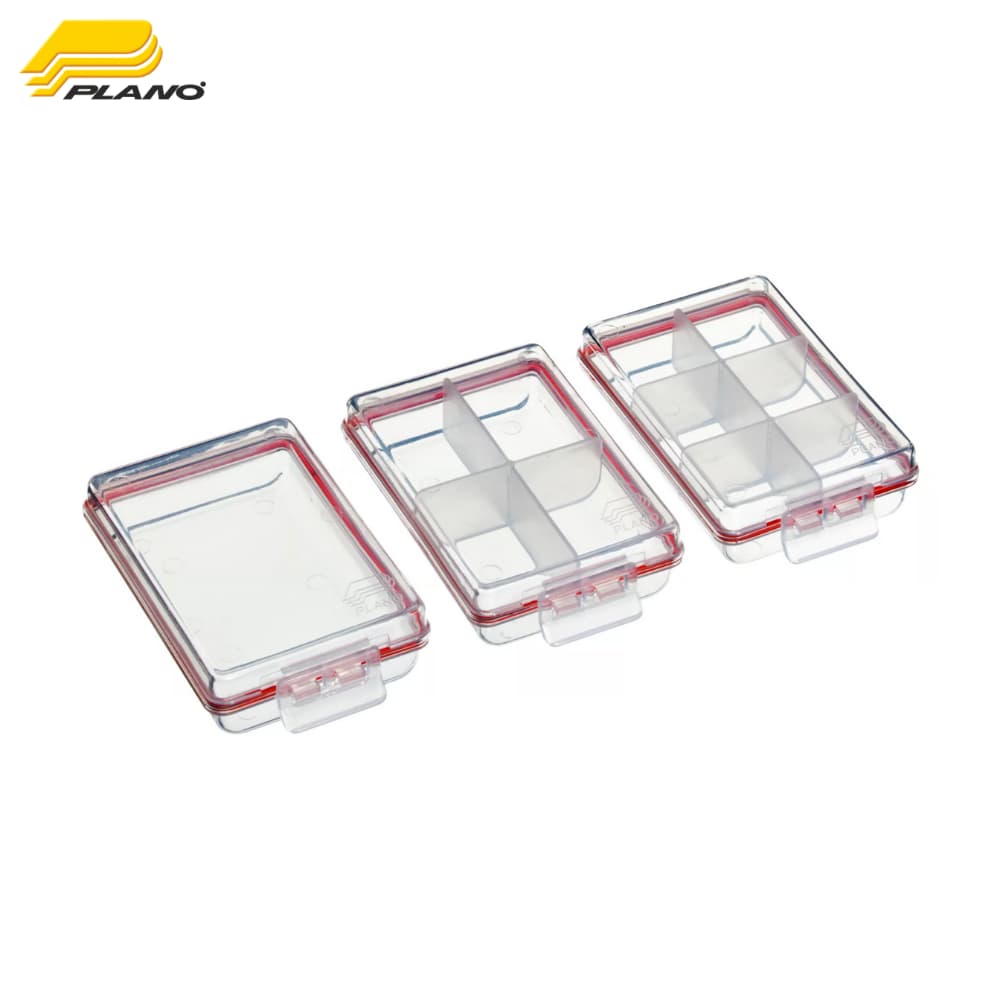 PLANO Waterproof Fishing Terminal Tackle Accessory Boxes (3-Pack) 1061