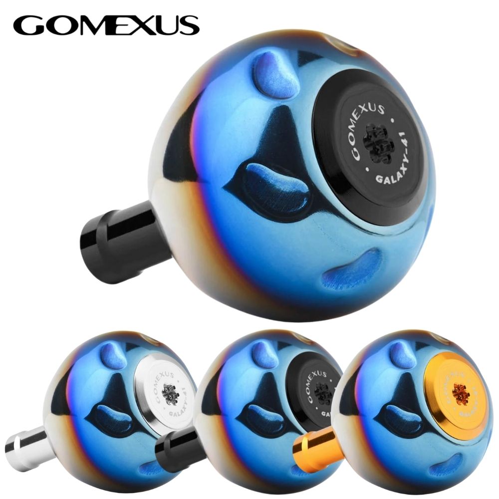 GOMEXUS Fishing Reel Custom Part Titanium Power Knob Galaxy TB41