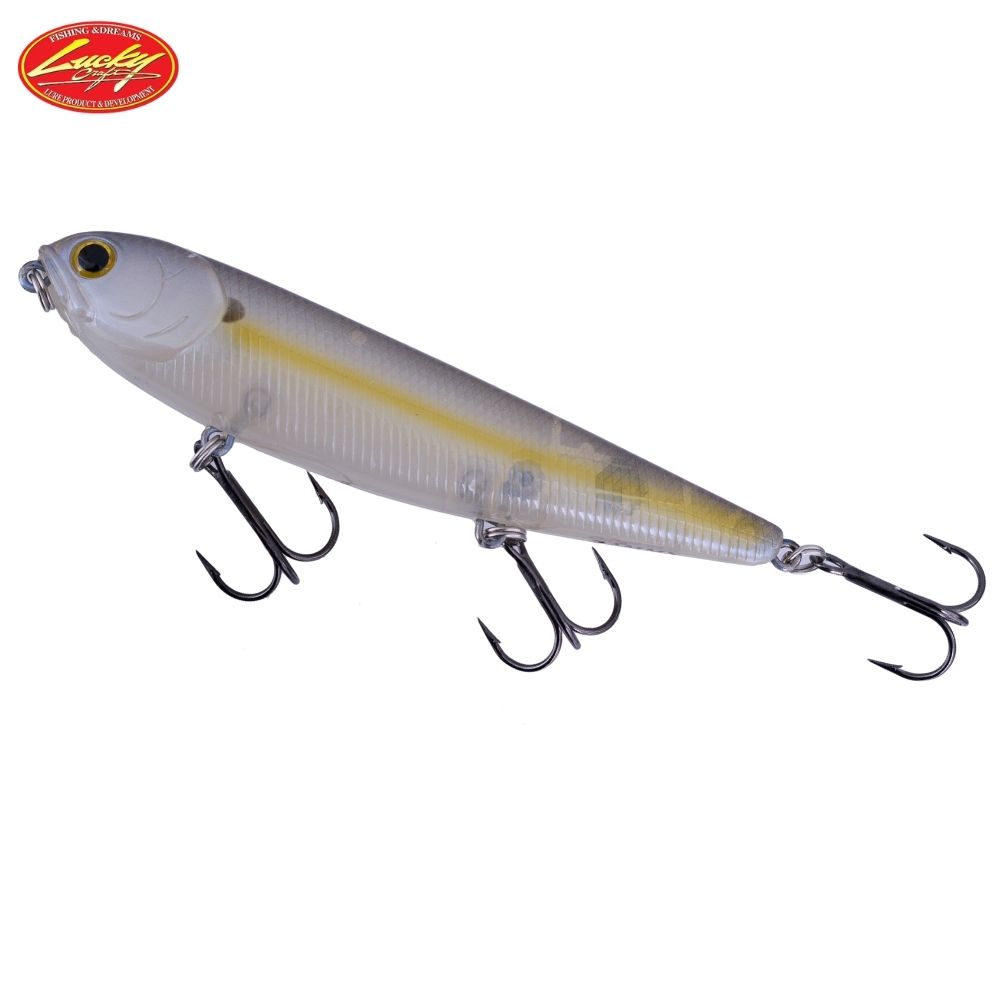 LUCKY CRAFT Topwater Floating Walk The Dog Lure SAMMY 105 Chartreuse Shad