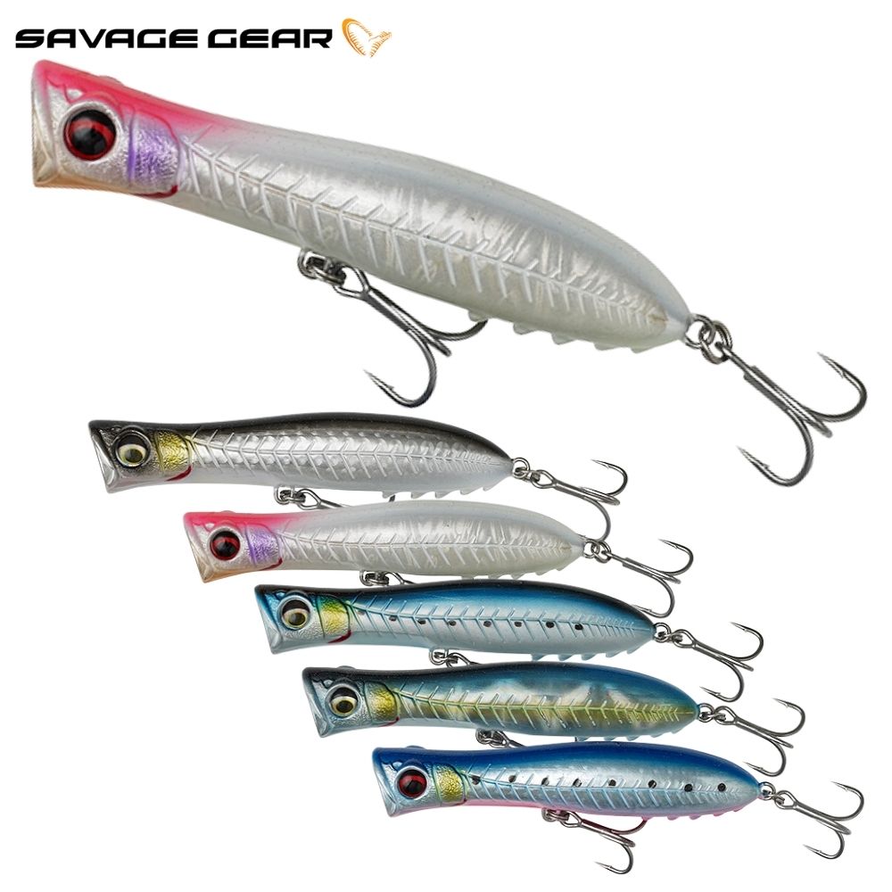 SAVAGE GEAR Topwater Floating Lure GRAVITY POPPER 13cm/40g