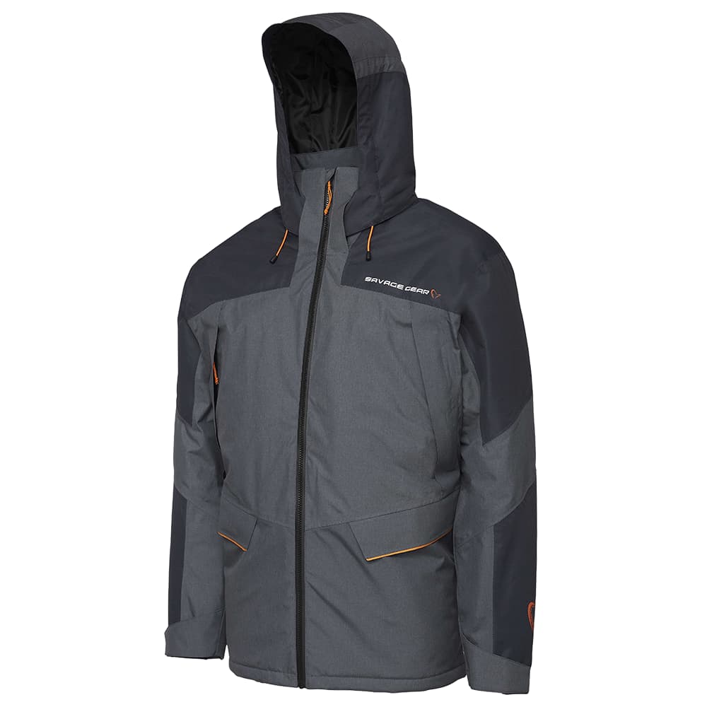 SAVAGE GEAR Three Piece Waterproof Thermo Suit THERMO GUARD Charcoal Grey Melange - Image 5
