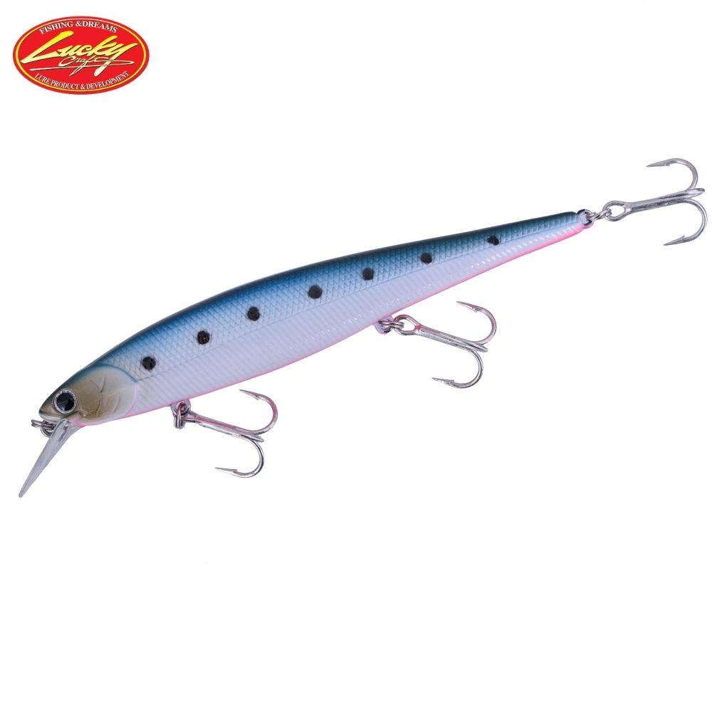 LUCKY CRAFT Saltwater Jerkbait Lure SW SLENDER POINTER 127MR-S Super Glow Cherry Dine