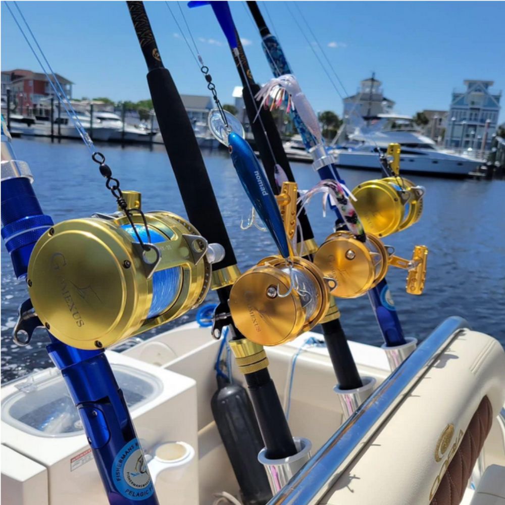 GOMEXUS Offshore Fishing Conventional 2-Speed Reel 80W-HX80-GD - Image 12