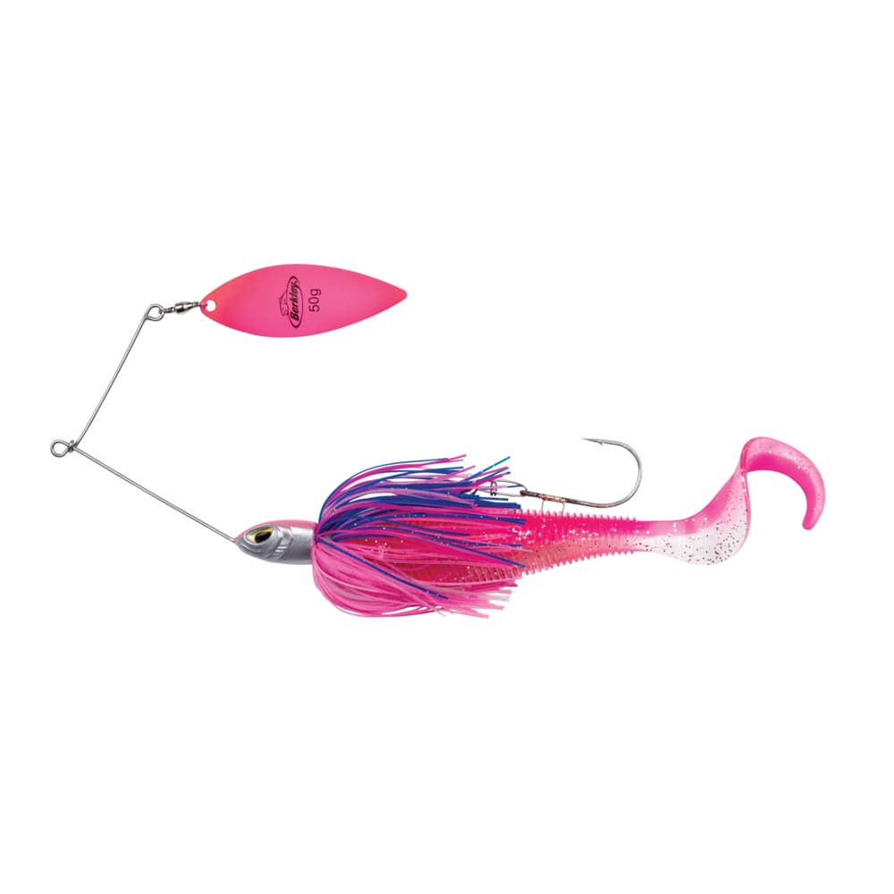BERKLEY Bass & Pike Fishing ZILLA Spinnerbait Lure 25g/18cm Pinky Promise - Image 2