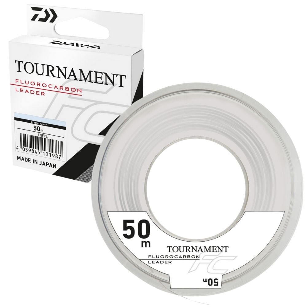 DAIWA Fishing 100% Fluorocarbon Line TOURNAMENT FC LEADER