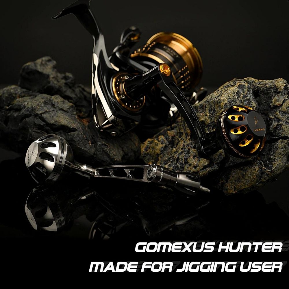 GOMEXUS Jigging Power Handle For DAIWA Spinning Reels HUNTER LYD70A38 - Image 2