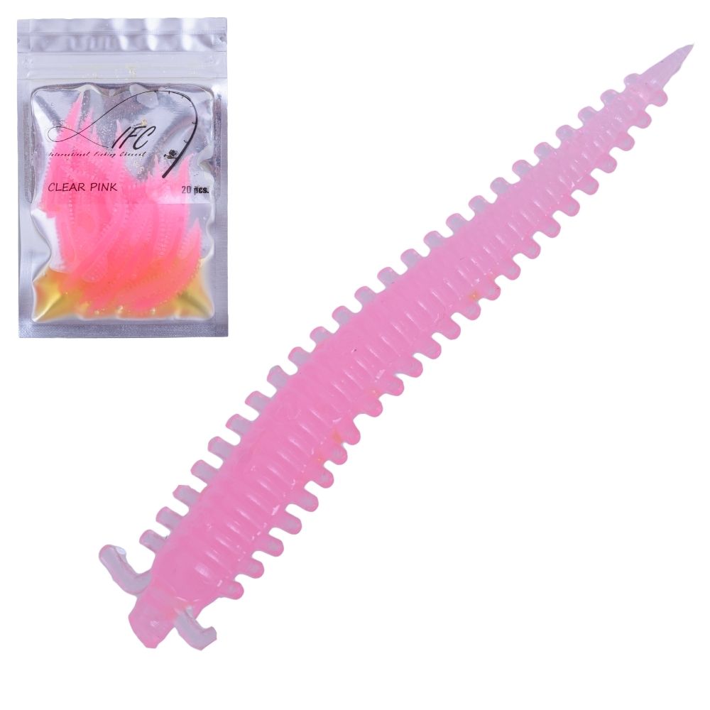 IFC Ultra Light Fishing Scented Soft Bait Lure SANDWORM 53mm/20pcs - Image 6