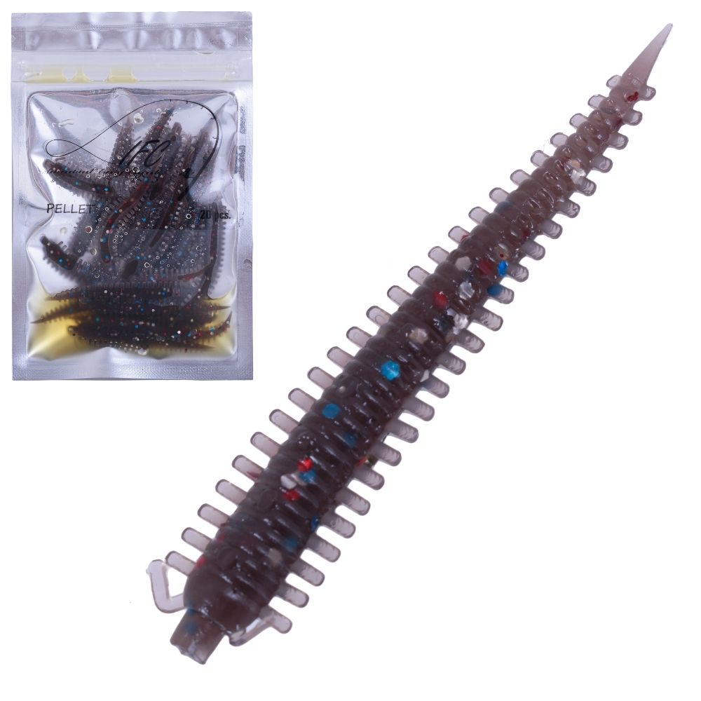 IFC Ultra Light Fishing Scented Soft Bait Lure SANDWORM 53mm/20pcs - Image 10