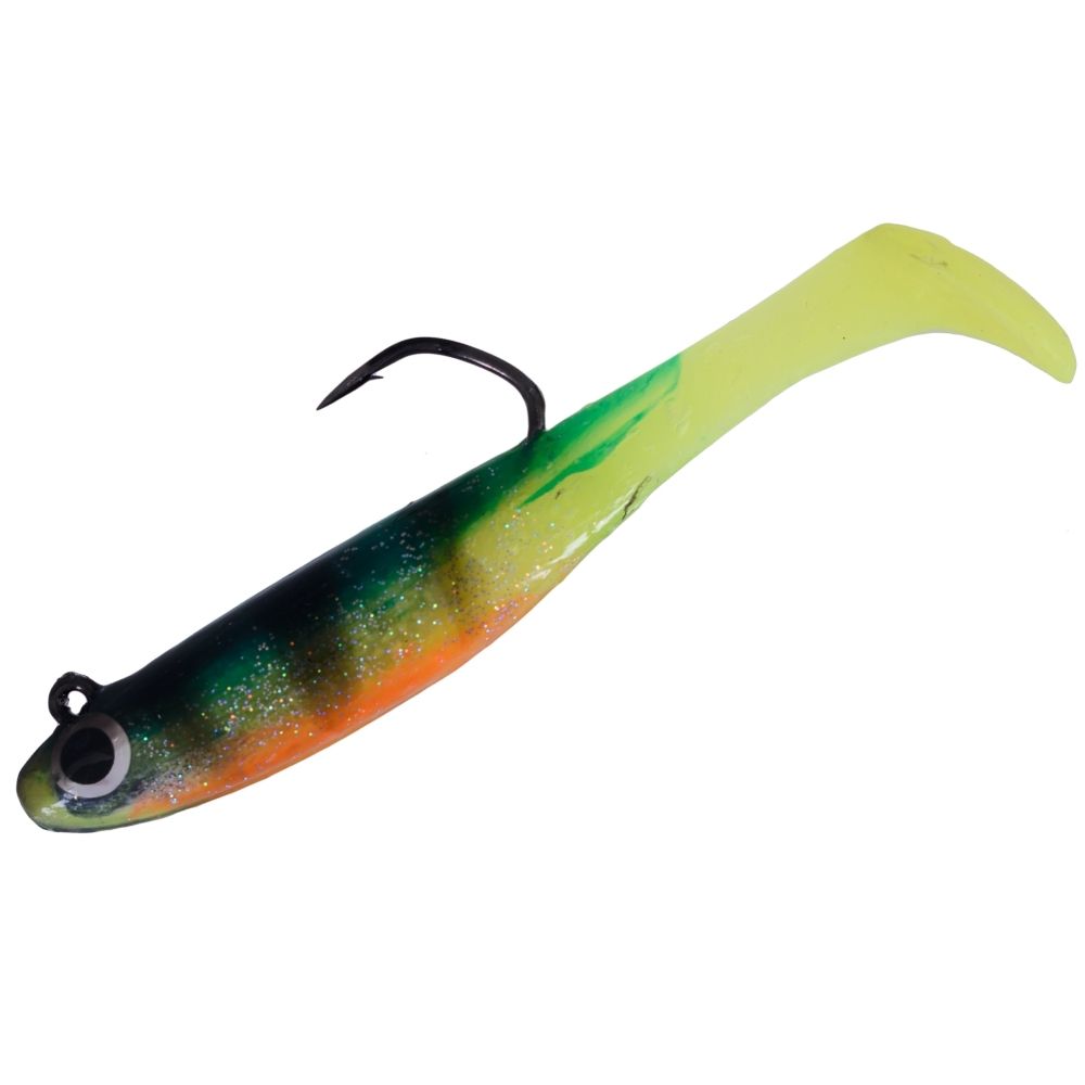 BERTOX Handmade Soft Shad Lure SEA BASS CANDY 11cm/36g #04 - Image 4