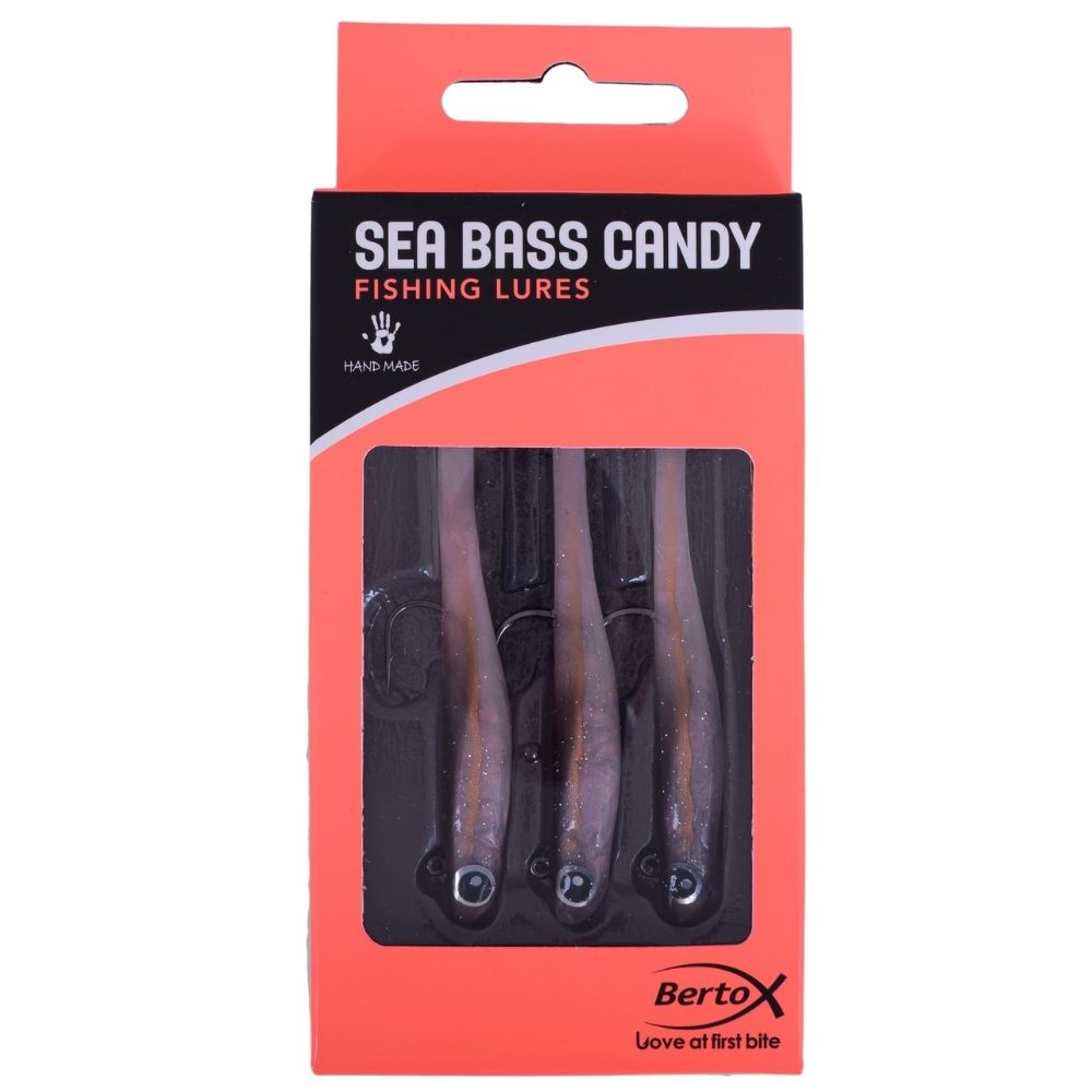 BERTOX Handmade Soft Shad Lure SEA BASS CANDY 90mm/11g #10 - Image 5