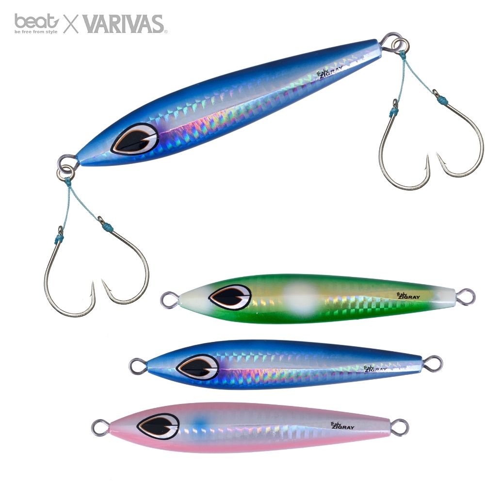 VARIVAS By BEAT Saltwater Jigging Lure Baby ZIGRAY 95g