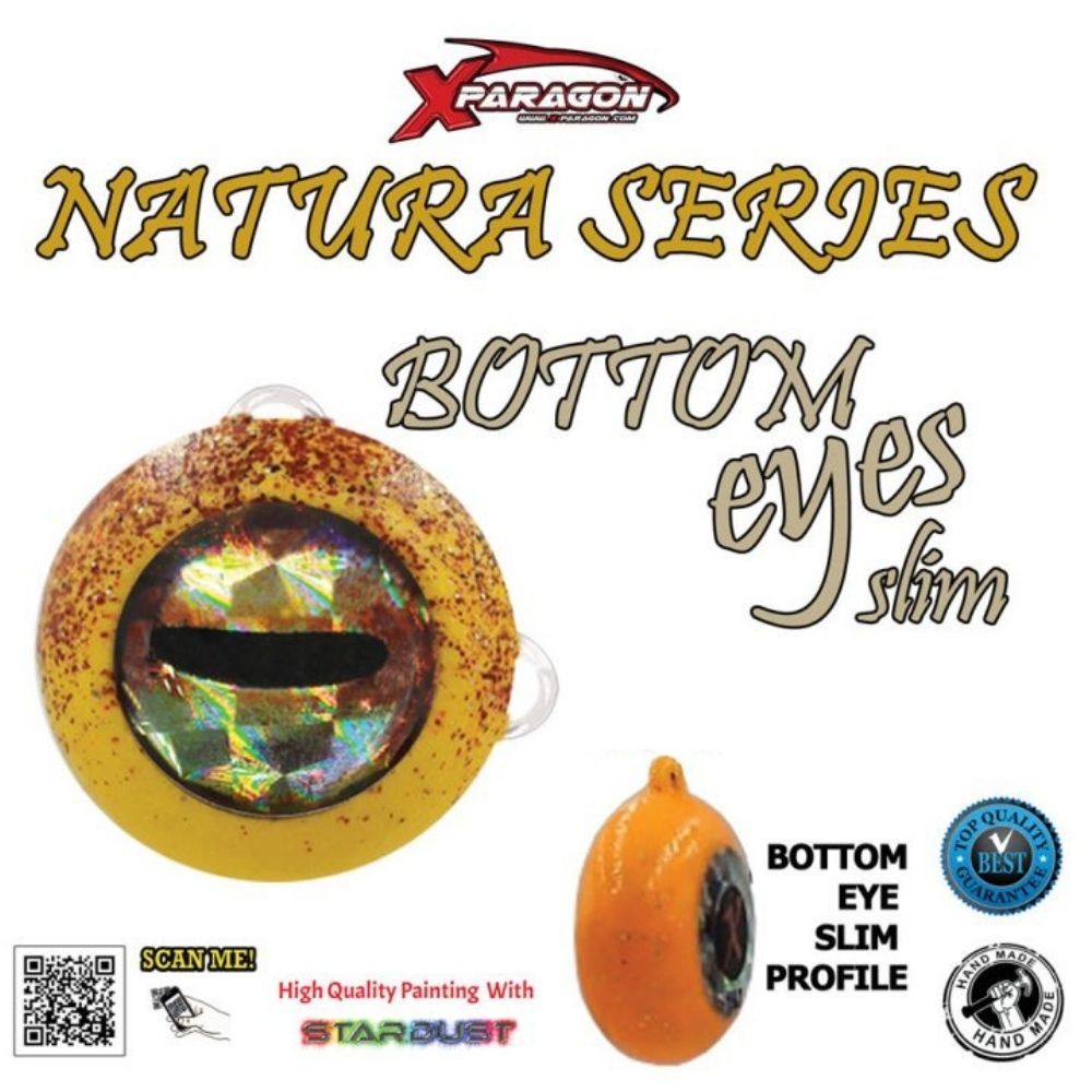 X-PARAGON Saltwater Bottom Bait Trolling Lure BOTTOM EYES SLIM Natura 260g - Image 2