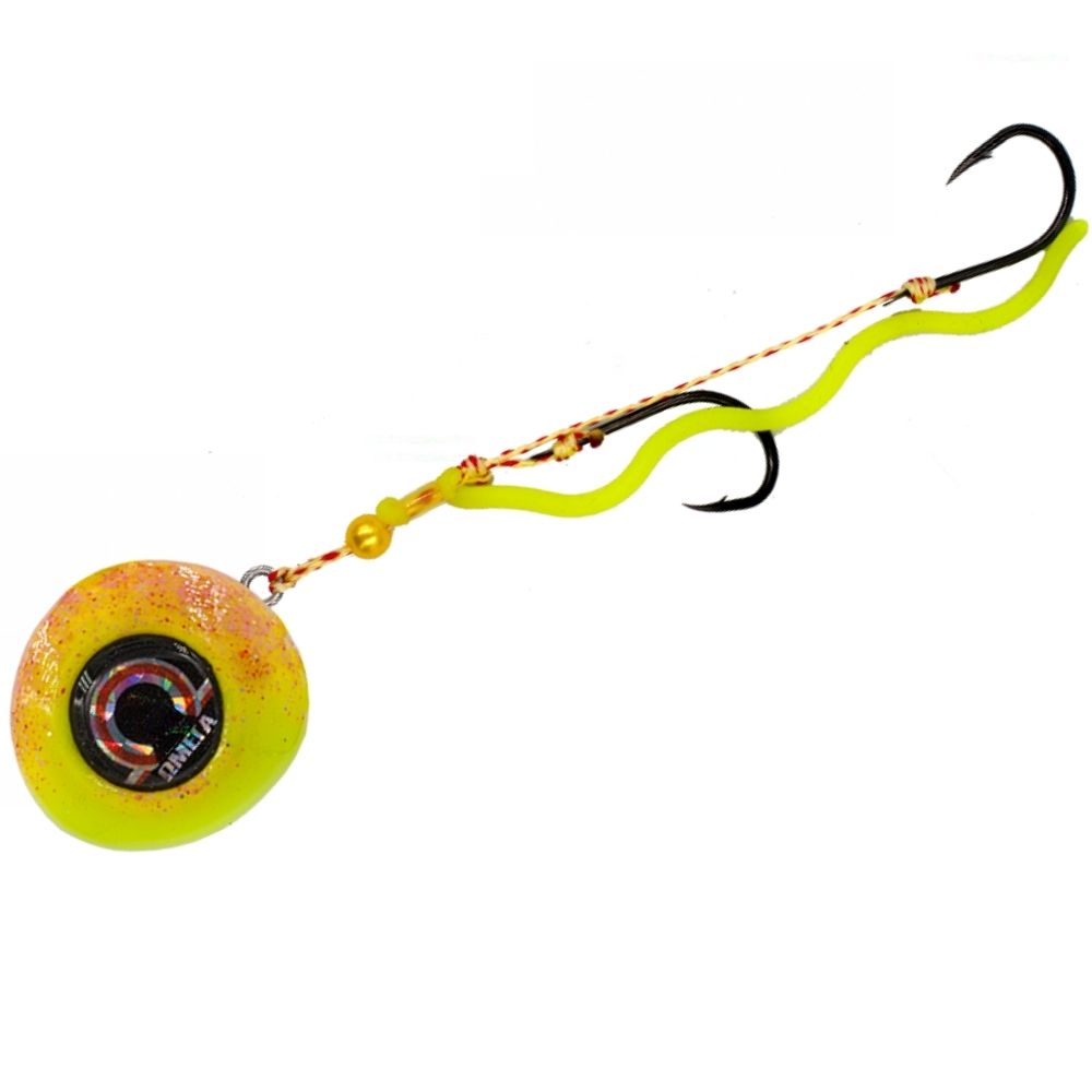 X-PARAGON Rubber Jigging Lure OMEGA Tenya Slider Set 100g - Image 4
