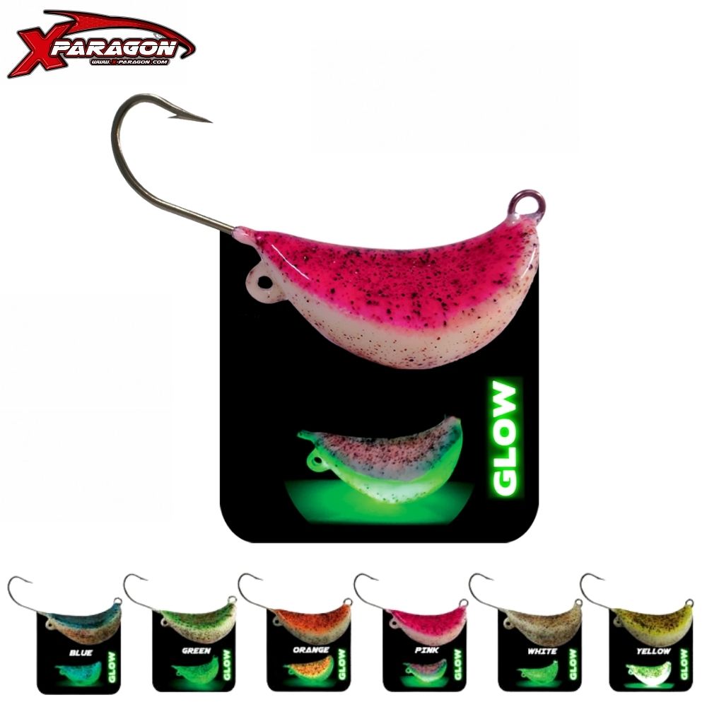 X-PARAGON Rubber Jigging Lure LEAF ZOKA-TENYA 210g