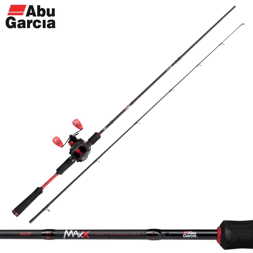 Abu Garcia Max X Low Profile Baitcast Left handle Fishing Reel