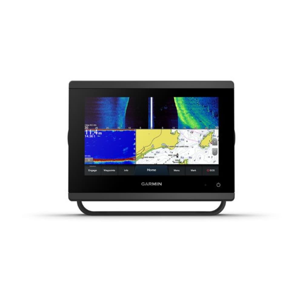 GARMIN GPSMAP 723xsv With SideVu, ClearVu, Traditional CHIRP Sonar And Worldwide Basemap