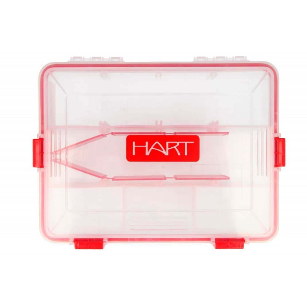 HART Durable Transparent Plastic Waterproof Fishing Tackle Box M6300C - Image 3