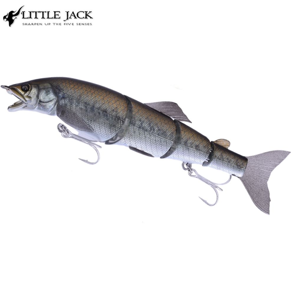 LITTLE JACK Floating Jointed Swimbait GORGON 125mm/15.6mm Tiny Bass