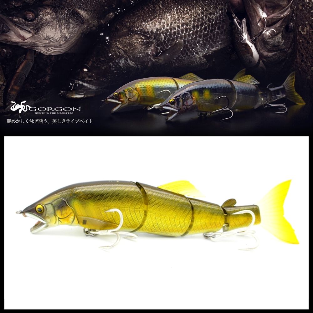 LITTLE JACK Realistic Swimbait Lure GORGON 188mm/56.8g #03 - Image 2